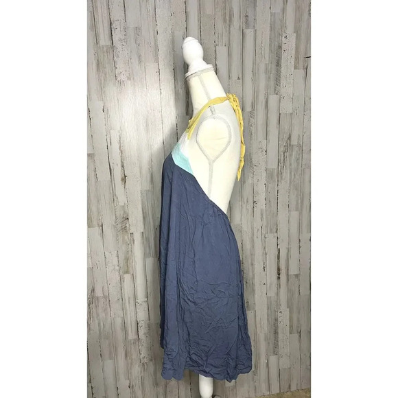 NWT O'Neill Women's‎ Halter Mini Dress Blue Size Medium Summer Casual Sleeveless - Picture 11 of 13